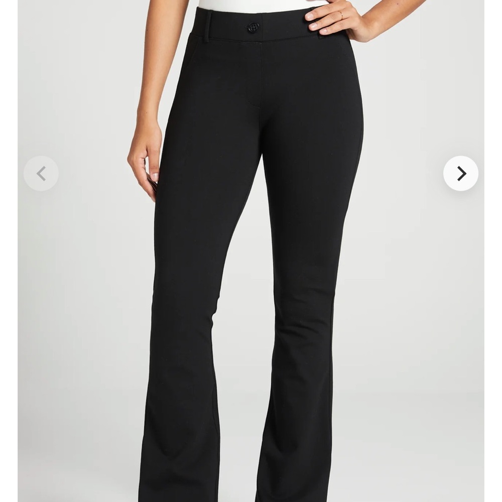 Betabrand Classic Black Trousers